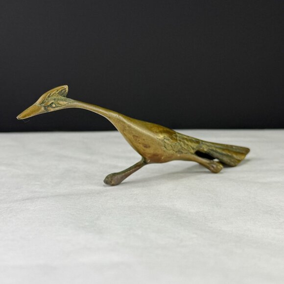 Vintage Great City Traders Brass Roadrunner Figurine - Picture 3 of 12